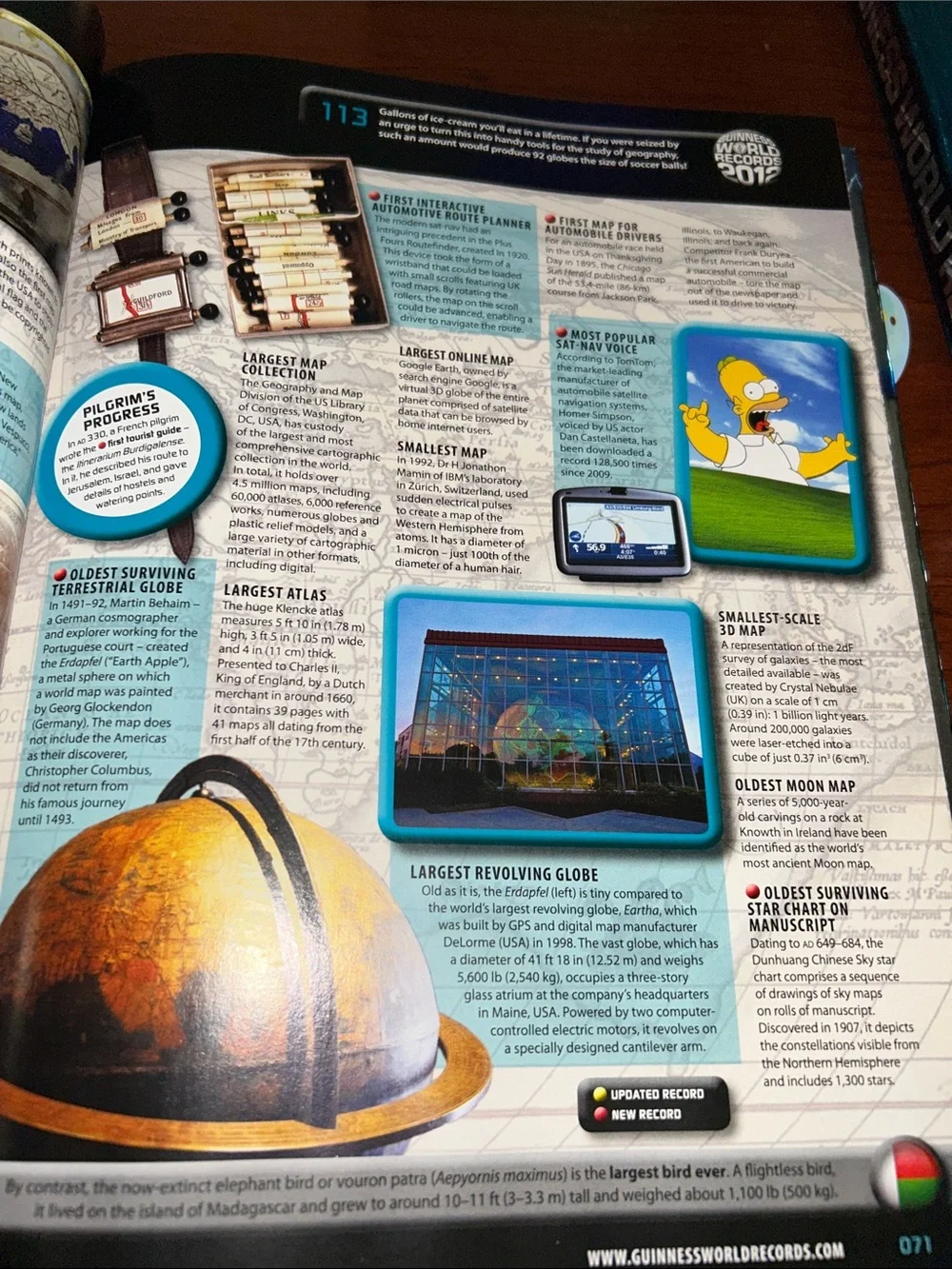 2012 Guinness World Records Hardcover Book Used